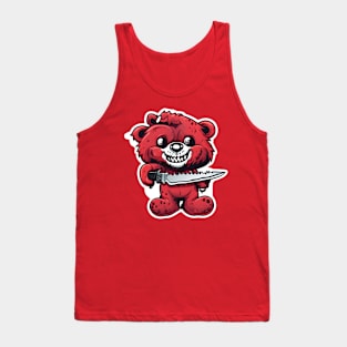 Scare Bear - Red Devil Tank Top